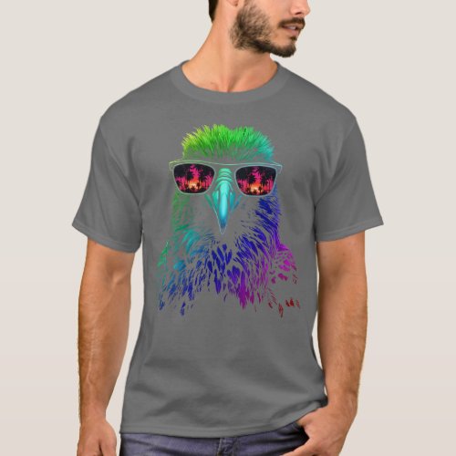Crow Sunglasses T_Shirt