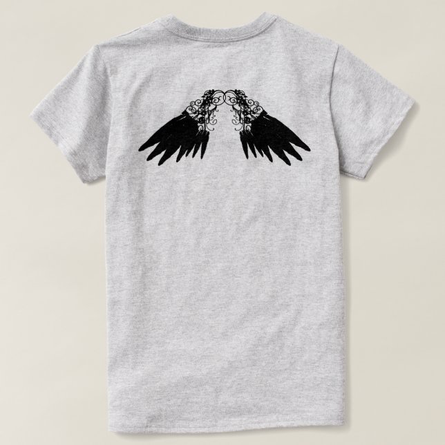 crow T-Shirt (Design Back)