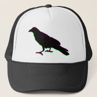 crow trucker hat