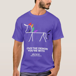 Crow vs. Servo: LOVE THE DEMON T-Shirt