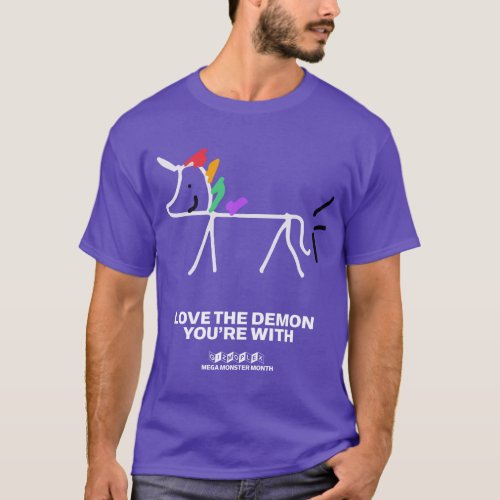 Crow vs Servo LOVE THE DEMON T_Shirt