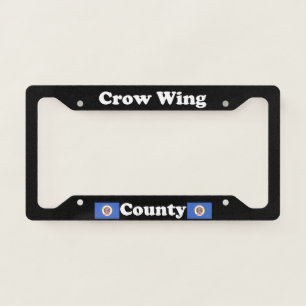Crow Wing County Minnesota LPF License Plate Frame