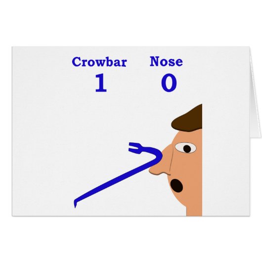 crowbar nose 2 cards (Front Horizontal)