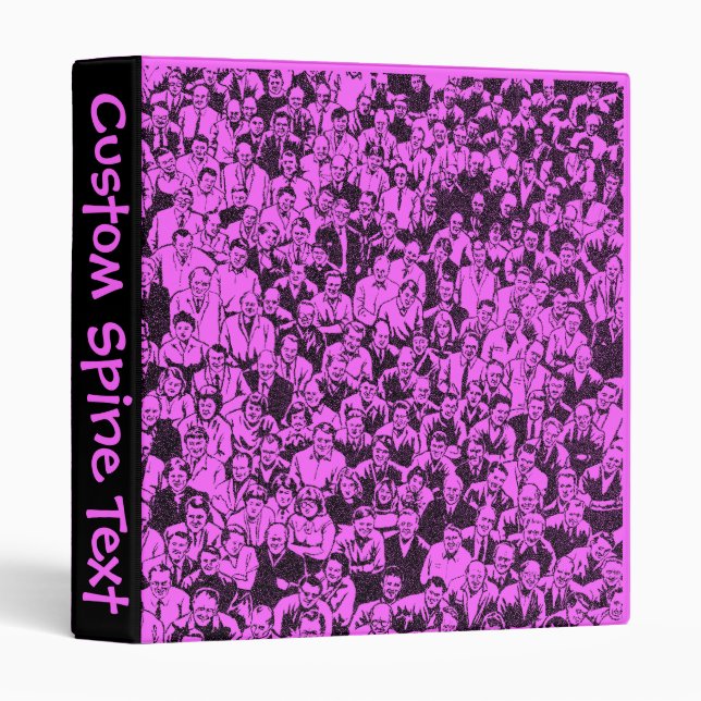 Crowd Control Custom 1" Binder (Front/Spine)