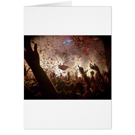 Crowd partying cards (Front)