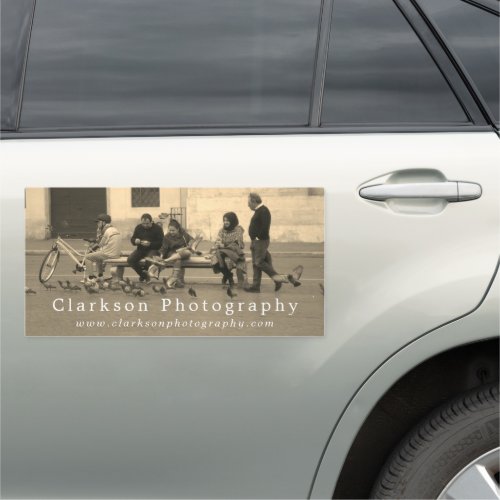 Crowd Portrait Photographer Photography Car Magnet