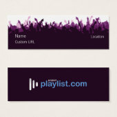 Crowd - Purple (Front & Back)