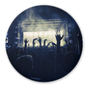 Crowd & Stage - Blue Ceramic Knob
