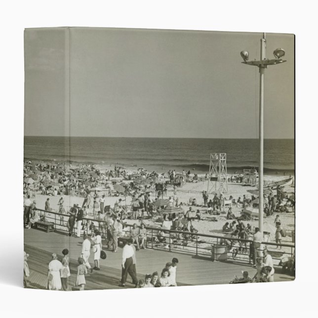 Crowded Beach Binder (Front/Spine)