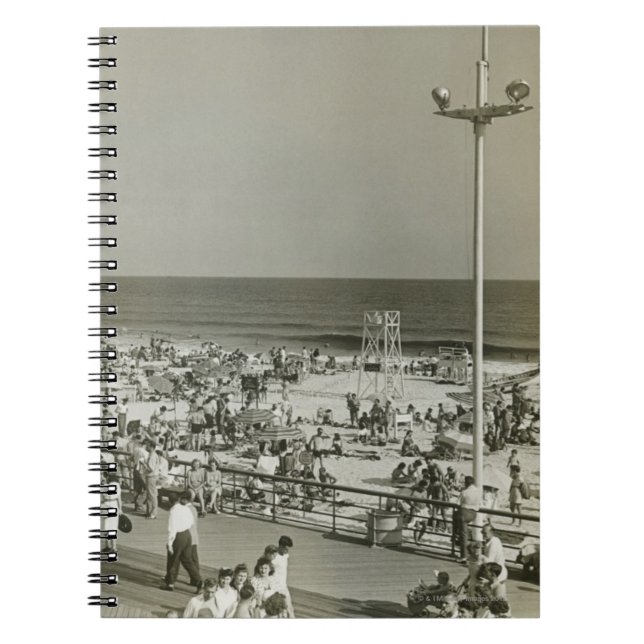Crowded Beach Notebook (Front)