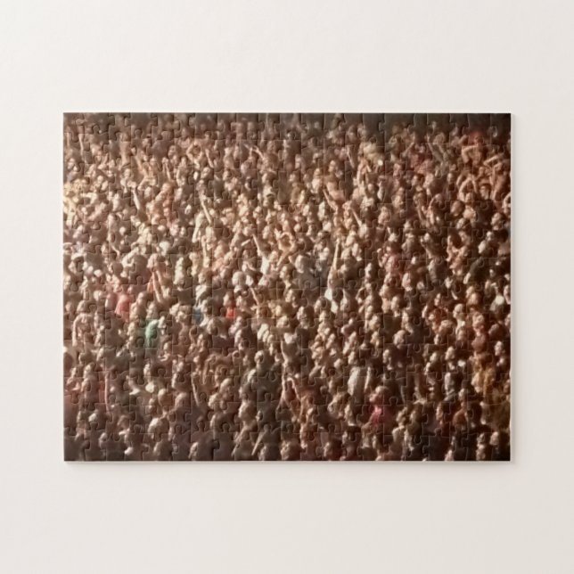 crowded difficult jigsaw puzzle (Horizontal)