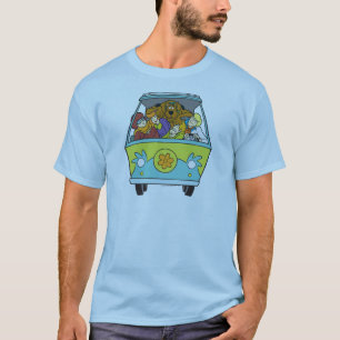 Crowded In The Mystery Machine T-Shirt
