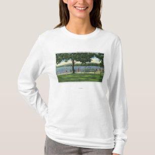 Crowds at the Beach and Park on Chautauqua T-Shirt