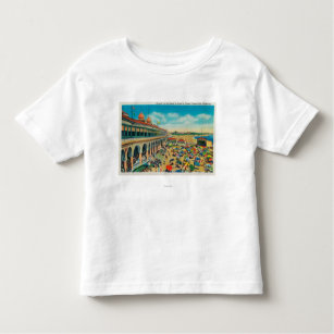 Crowds on the Beach in front of the Casino Toddler T-shirt