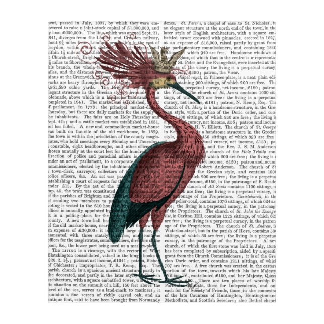 Crowed Marsala Heron Acrylic Print (Front)