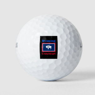 Crowheart Wyoming Golf Balls