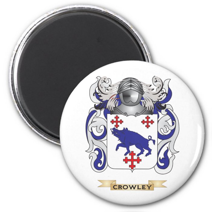 Crowley Coat of Arms Magnets