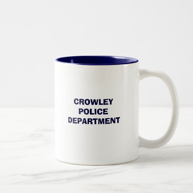 CROWLEY POLICE DEPARTMENT MUG (Right)