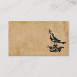 Crown and Bird Business Card