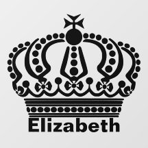 Crown and Personalized Name