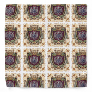 Crown Banner  Eagle  Bandana