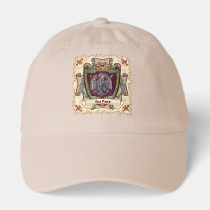 Crown Banner Eagle Surname Hat