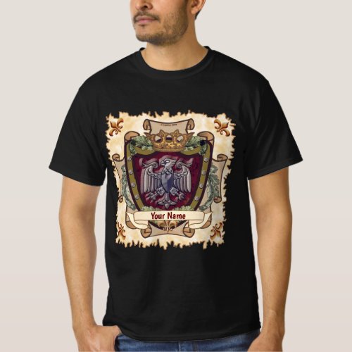 Crown Banner  Eagle Surname