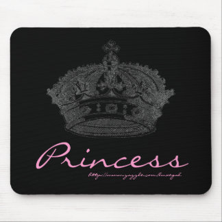 Crown Black/Pink Mousepad