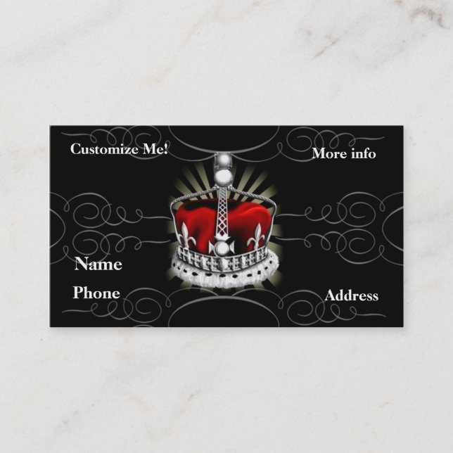Crown Business Card (Front)