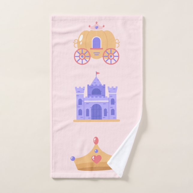 Crown & Carriage Hand Towel (Hand Towel)