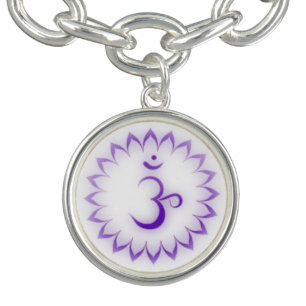 Crown Chakra Charm Bracelet