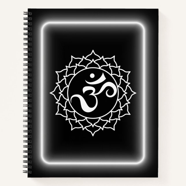 Crown Chakra Notebook Journal (Front)