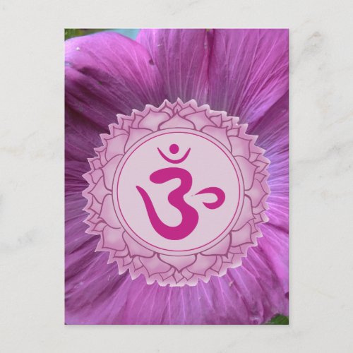 Crown chakra Postcard