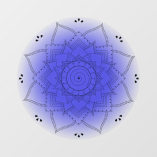 Crown Chakra Window Cling