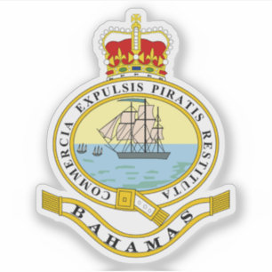 Crown Colony of the Bahamas (1869-1904, 1953-1964) Sticker