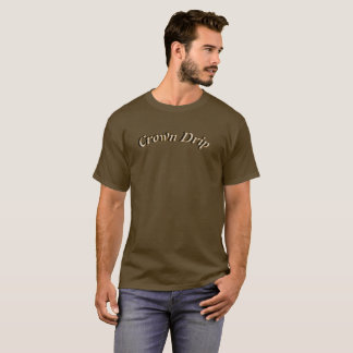 Crown Drip T-Shirt Men | Streetwear Graphic Tee