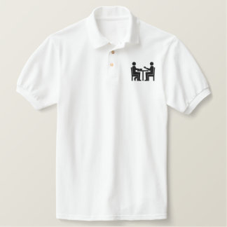 CROWN EMBROIDERED POLO SHIRT