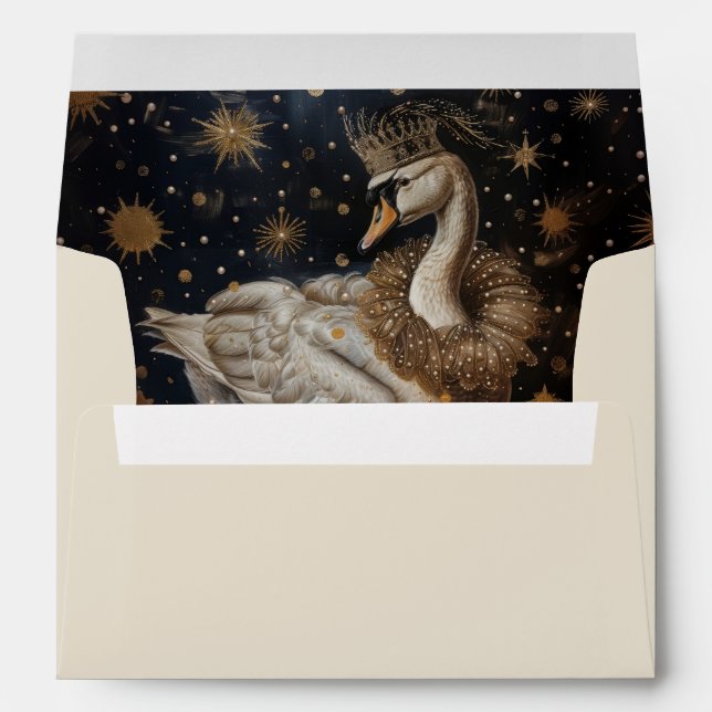 Crown - Envelope for Card size 12.7 x 17.8 cm (Back (Bottom))