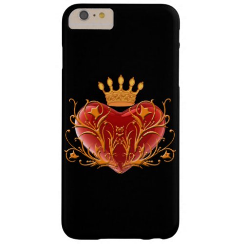 Crown Filigree Heart iPhone 6 Case