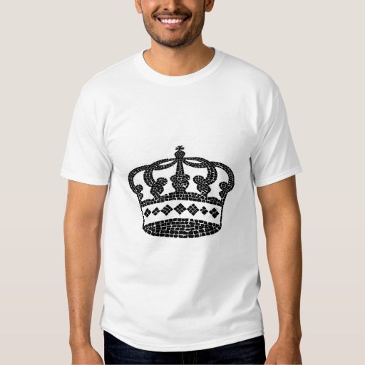 Crown graphic design t shirt | Zazzle