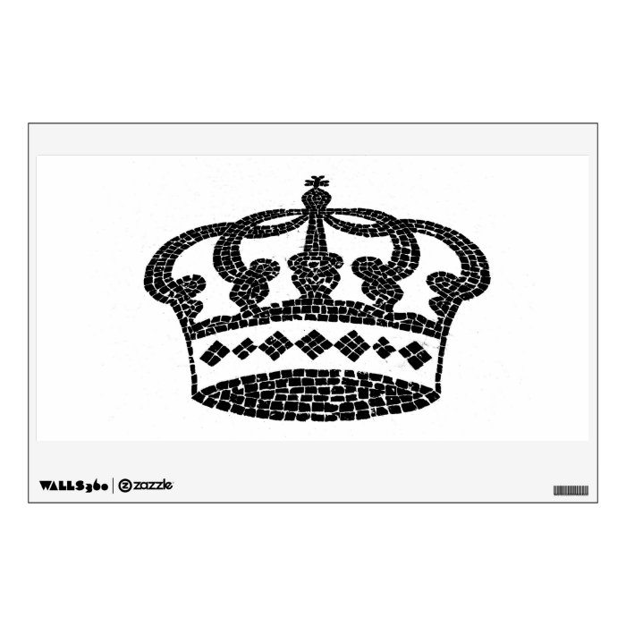 Crown graphic design wall skins