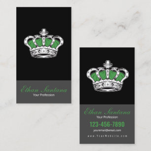 Crown - Green Business Card