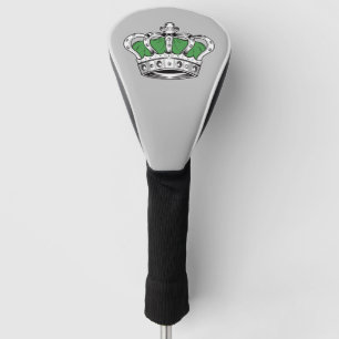 Crown - Green Golf Head Cover