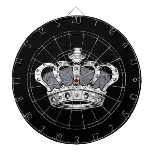 Crown - Grey Dart Board