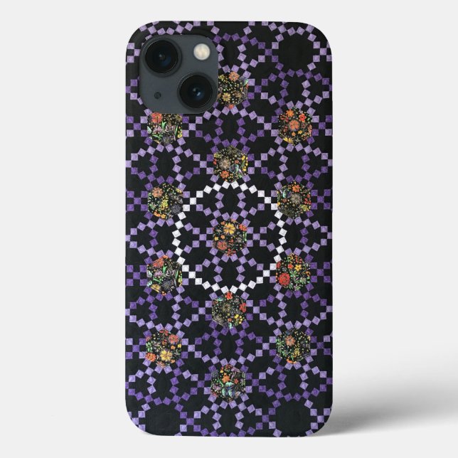 Crown Jewels Quilt Case-Mate Phone Case (Back)