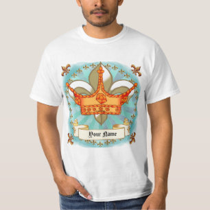 Crown King Dad custom t-shirt