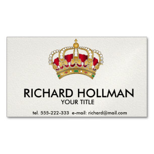 Crown Magnetic Business Card