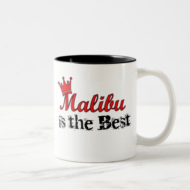 Crown Malibu Two-Tone Coffee Mug (Right)