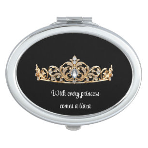 Crown Mirror Compact