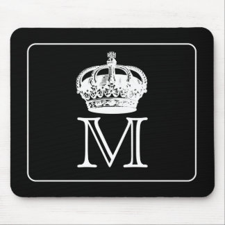Crown Monogram Mouse Pad